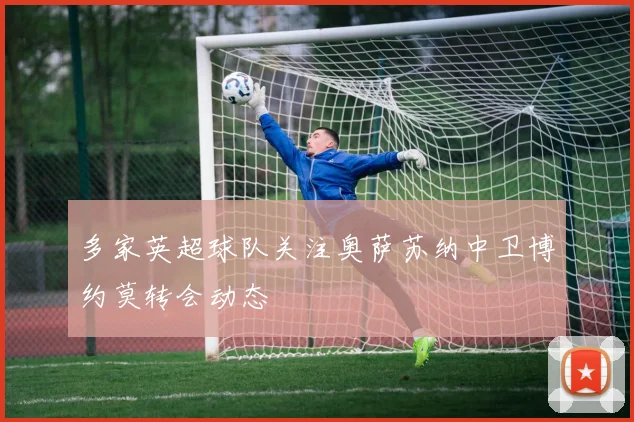 多家英超球队关注奥萨苏纳中卫博约莫转会动态